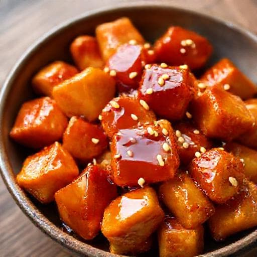 Quick Spicy Honey Glazed Chicken