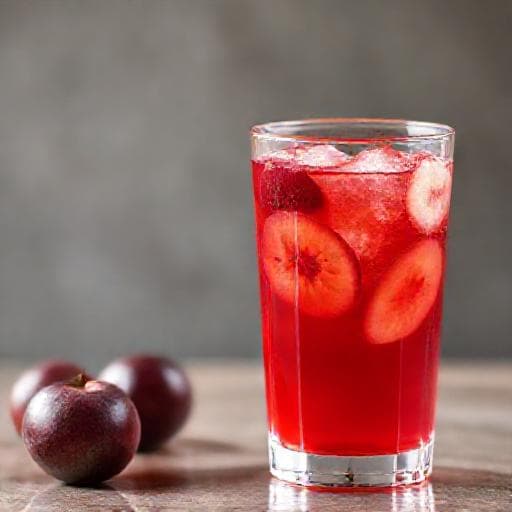 Quick Siro Mận (Simplified Plum Syrup)