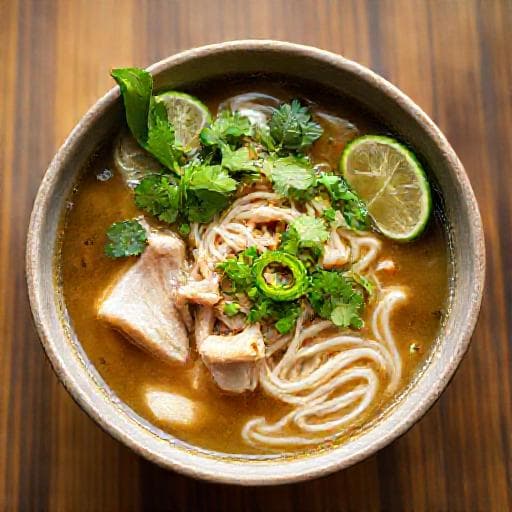 Quick Phở Gà (Simplified Chicken Pho)