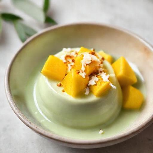 Khúc Bạch Vải with Coconut & Pandan