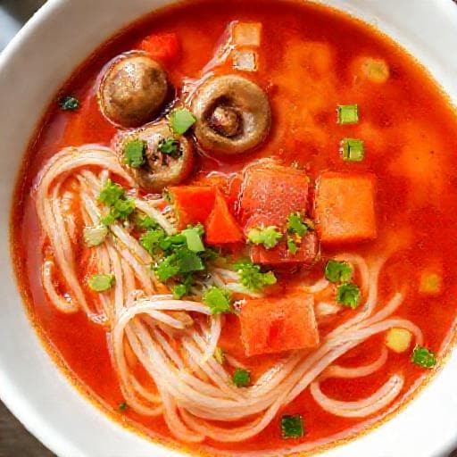 Bún ốc Nhanh (Quick Snail Noodle Soup)