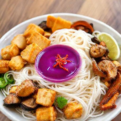Bún Đậu Mắm Tôm Chay (Vegetarian)