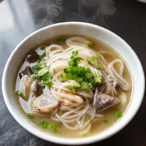 Miến Lươn Nhanh (Quick Eel Glass Noodle Soup)