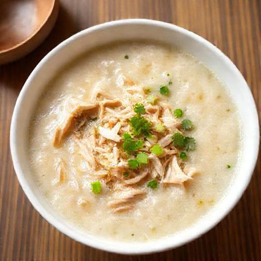 Quick Cháo Gà (Simplified Chicken Congee)