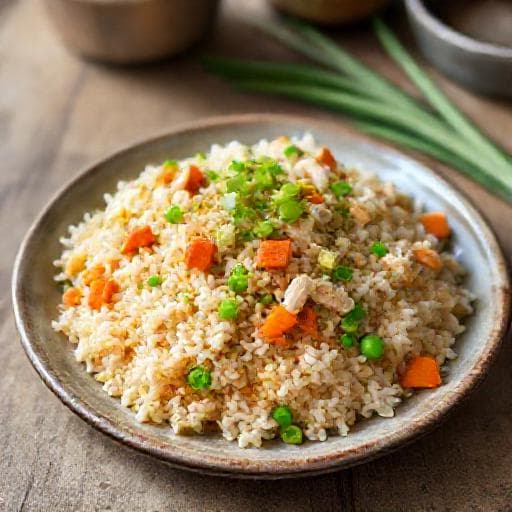 Cơm Rang Nhanh (Quick Vietnamese Fried Rice)