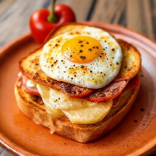 Croque-Madame Provençal