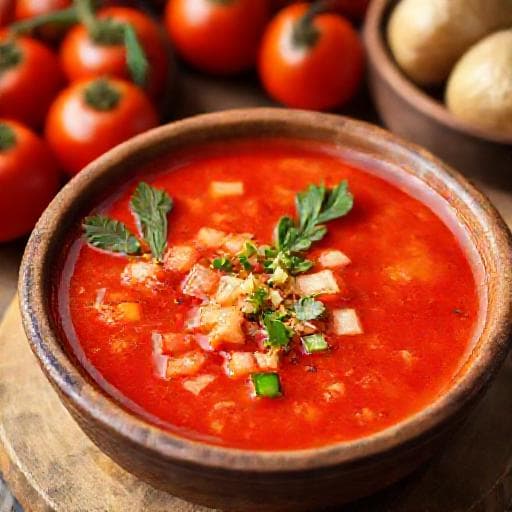 Gaspacho Andalou Traditionnel