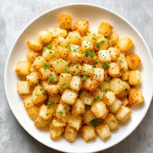 Pommes de terre sautées express à l'ail et au persil