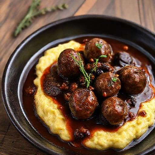 Boulettes à la Liégeoise aux Pruneaux et Épices