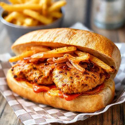 Mitraillette Liégeoise (Spicy)