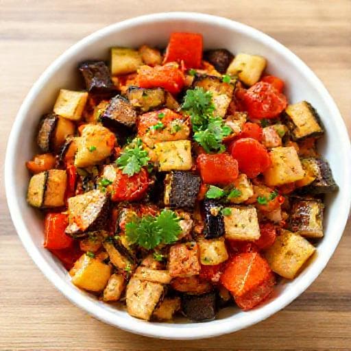 Ratatouille Express à la Poêle