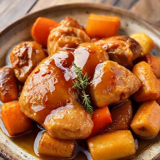 Poulet à l'érable traditionnel