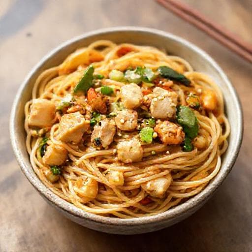 Nouilles Sautées au Poulet Express