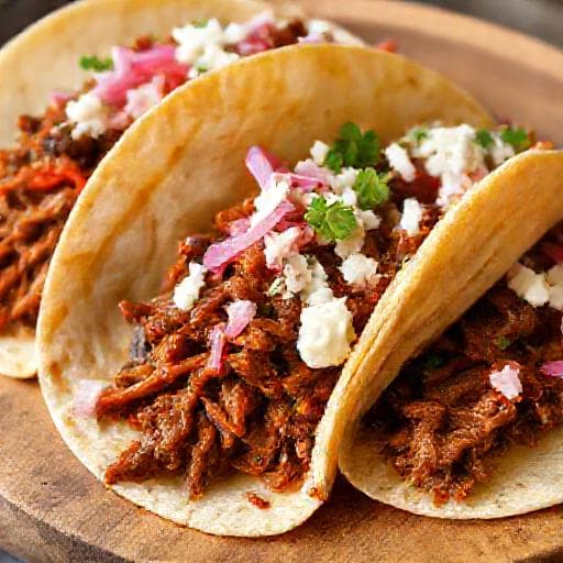 Tacos au Bœuf Braisé à la Mexicaine (Tinga de Res)