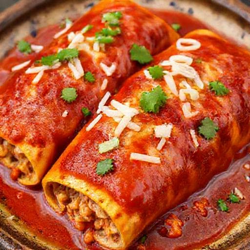 Enchiladas au Poulet Traditionnelles