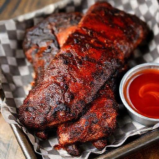 Travers de Porc Barbecue Façon Memphis (Sec Rub)