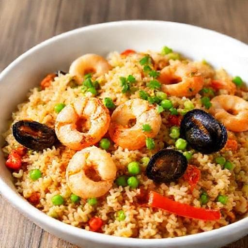 Paella Express aux Fruits de Mer