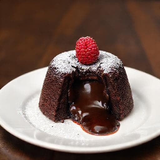 Fondant au chocolat traditionnel