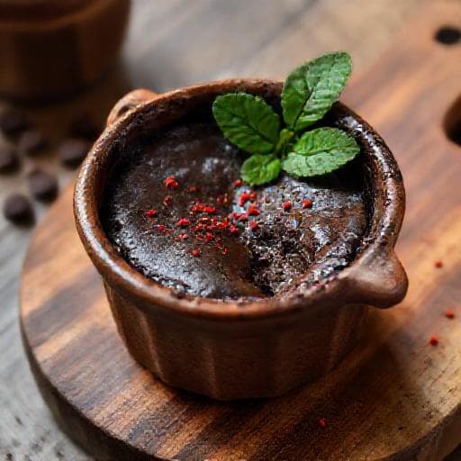Moelleux au Chocolat et Piment d'Espelette