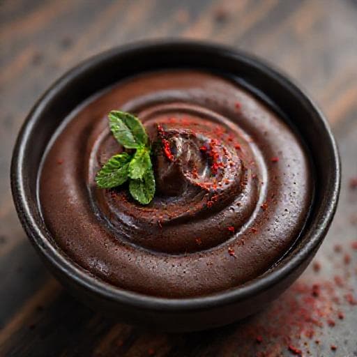 Mousse au Chocolat et Piment d'Espelette