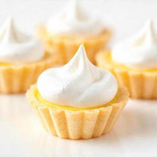 Tartelette Citron Meringuée Express
