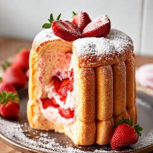 Charlotte aux Fraises Traditionnelle