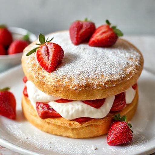 Charlotte Express aux Fraises et Mascarpone