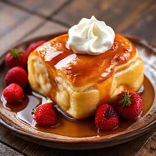 Baba au Rhum et Fruits Rouges
