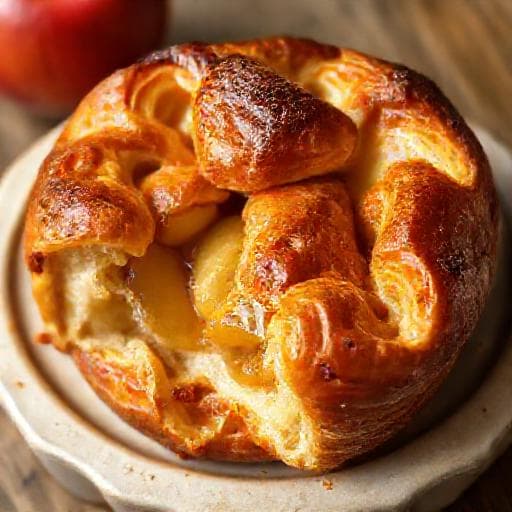 Kouign-amann aux Pommes Caramélisées