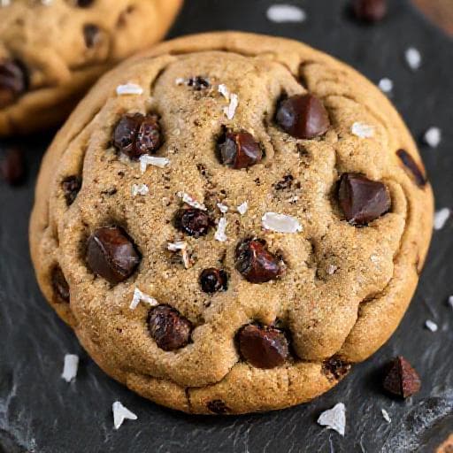 Cookies aux Pépites de Chocolat et Sel de Mer