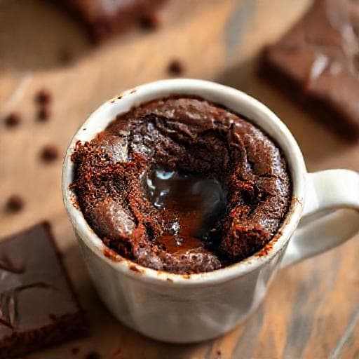 Brownies Express au Micro-ondes