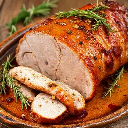 Rôti de Porc Traditionnel au Four