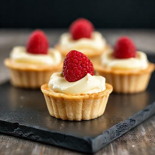 Tartelette aux Framboises et Chocolat Blanc