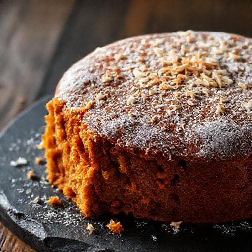 Gâteau aux Carottes Épicé aux Épices d'Hiver