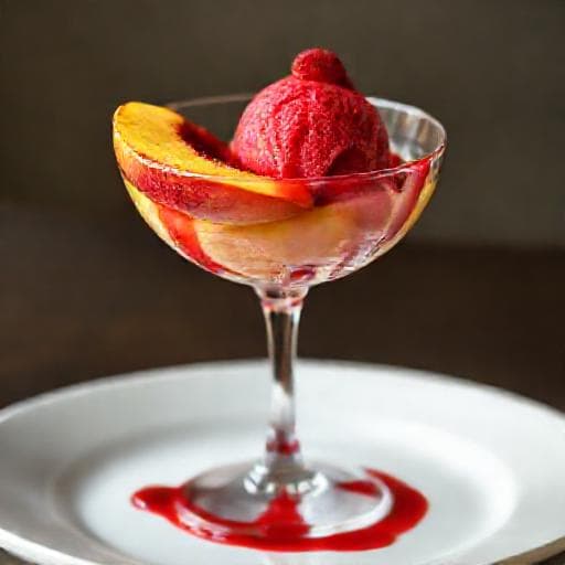 Pêche Melba Traditionnelle