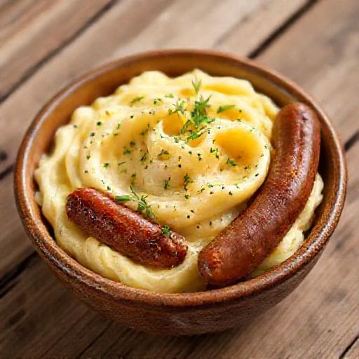 Aligot Saucisse à la Tomme de Brebis