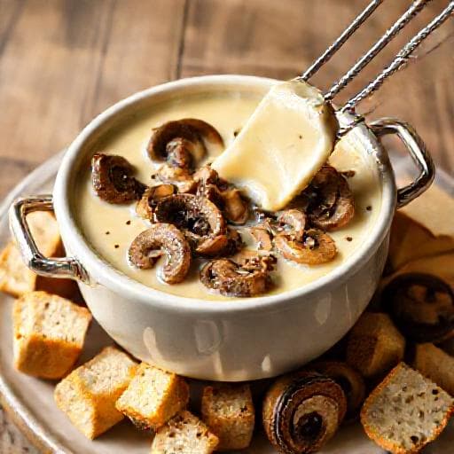 Fondue Savoyarde aux Cèpes