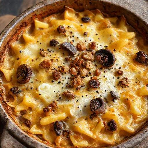 Croziflette Savoyarde aux Champignons et Noix