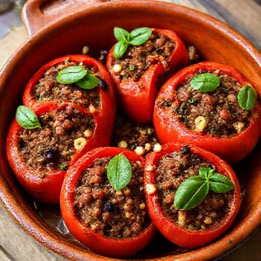 Tomates Farcies à la Niçoise