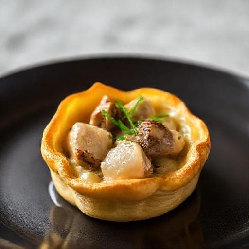 Vol-au-vent Forestier aux Morilles et Ris de Veau