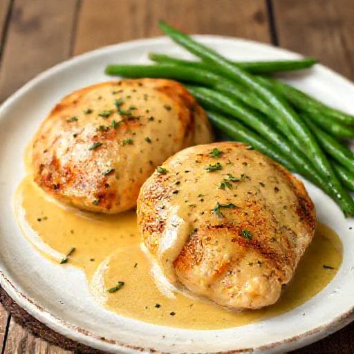 Poulet à la Moutarde Traditionnel