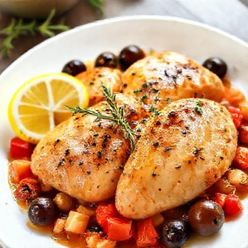Poulet aux Olives Express