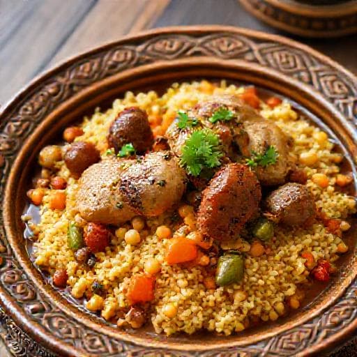 Couscous Royal au Poulet