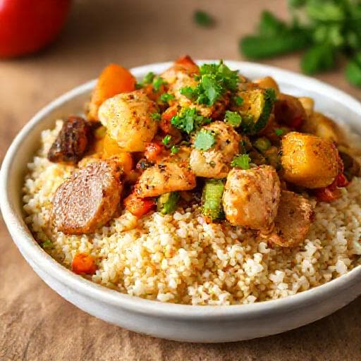 Couscous au Poulet Express