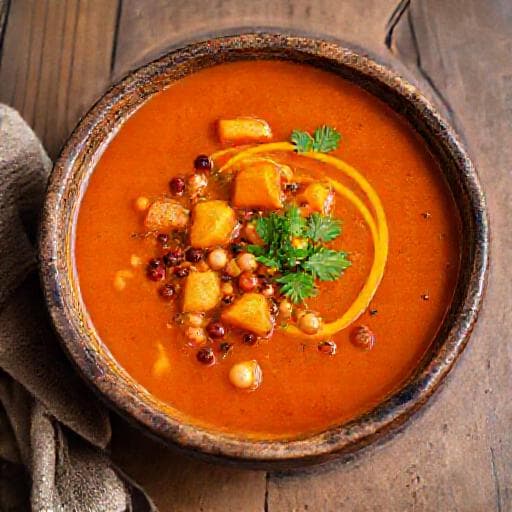 Harira aux Légumes d'Hiver