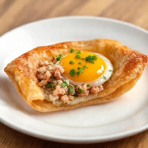 Brik à l'œuf traditionnel