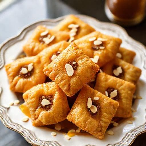 Makrout aux Amandes et Miel d'Orange