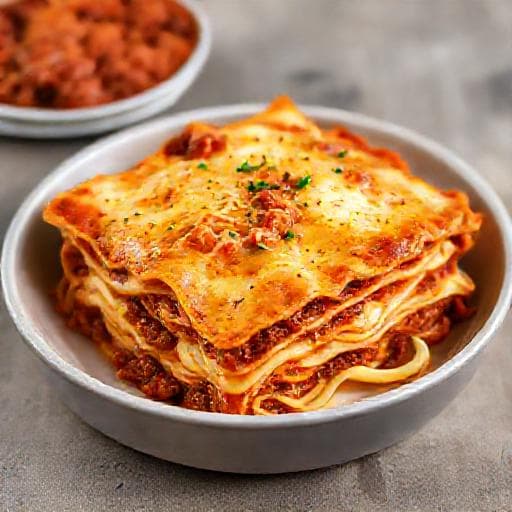 Lasagnes à la bolognaise express