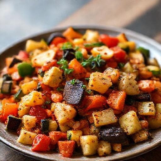 Rychlý Ratatouille na pánvi