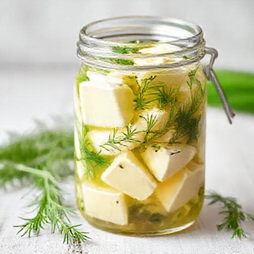 Rychlé nakládané tvarůžky s bylinkami